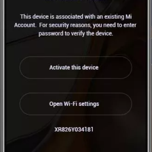 xioumi mi account remove instant
